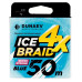 Шнур DUNAEV ICE BRAID PE X4 50м 0,12мм
