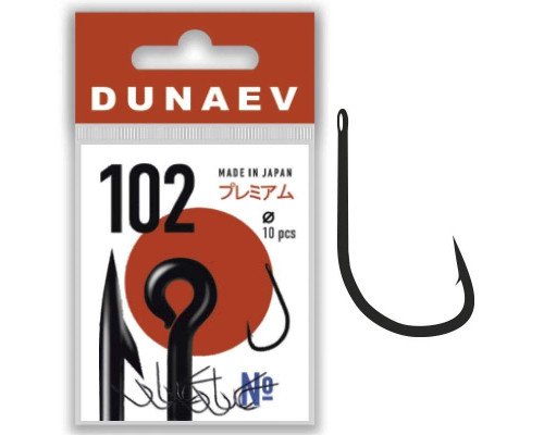 Крючок Dunaev Premium 102 # 8 (упак.10шт)