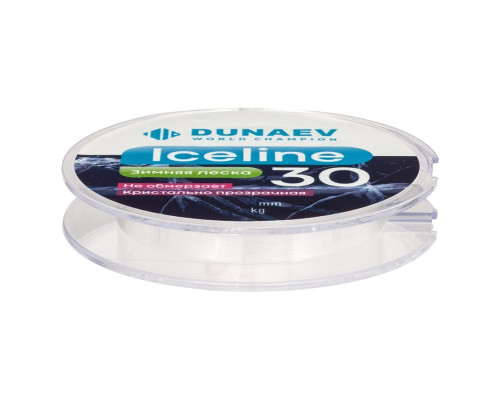 Леска DUNAEV ICE LINE 30m  0.08мм