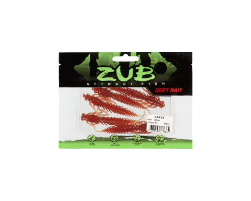 Приманка ZUB-LARVA  80мм(3,2