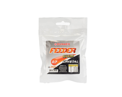 Фидерная резина Dunaev Feeder Gum Clear 0.7mm