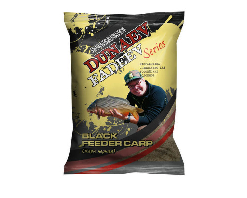 Прикормка "DUNAEV-FADEEV" 1кг Feeder Carp Black