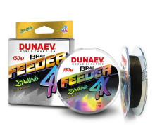 Шнур Dunaev FEEDER PEx4 BrownColor 150m #1.5