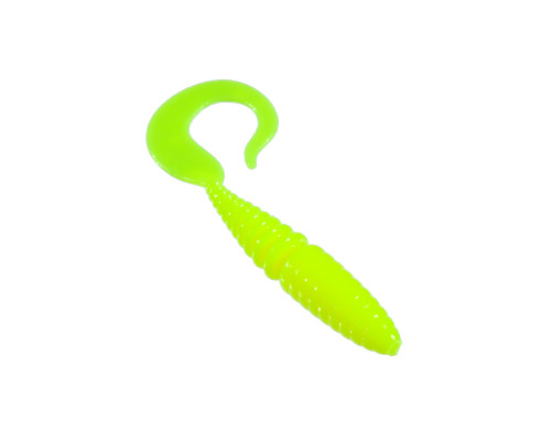 Приманка ZUB-TWIST  50мм(2")-10шт, (цвет 301) желтый