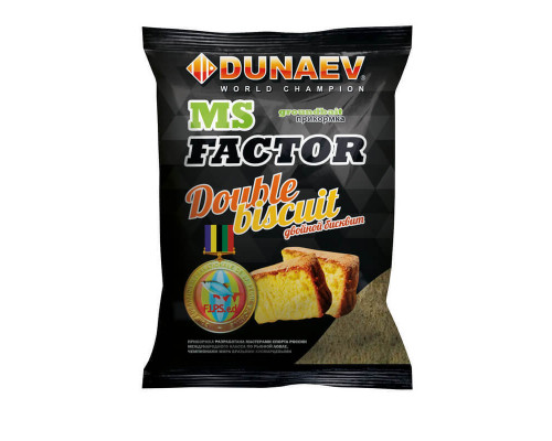 Прикормка "DUNAEV-MS FACTOR" 1кг Бисквитный взрыв
