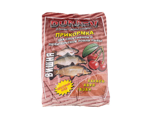 Прикормка "DUNAEV КЛАССИКА" 0.9кг Карп Вишня