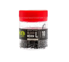 Мотыль искусственный ZUB BLOODWORM черный