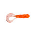 Приманка ZUB-TWIST-NANO  30мм(1,2")-15шт, (цвет 250) морковный с блестками