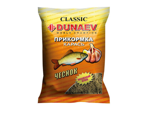 Прикормка "DUNAEV КЛАССИКА" 0.9кг Карась Чеснок