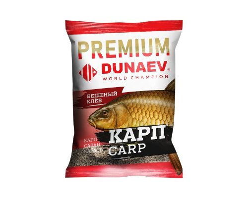 Прикормка "DUNAEV-PREMIUM" 1кг Карп-Сазан