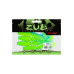 Приманка ZUB-SHAD 120мм(4,7")-5шт, (цвет 020) синий верх - желтый низ