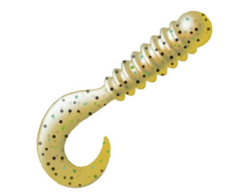 Приманка ZUB-TWIST-NANO  30мм(1,2")-15шт, (цвет 503) коричневый с блестками