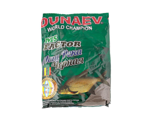 Прикормка "DUNAEV-MS FACTOR" 1кг Лещ Река Черная