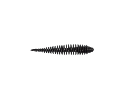 Приманка ZUB-MAGGOT SLIM 40мм(1,5")-12шт, (цвет 701) черный