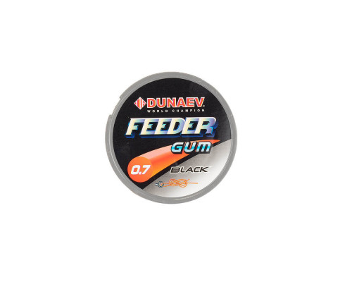 Фидерная резина Dunaev Feeder Gum Black 0.7mm