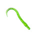 Приманка ZUB-WORM  75мм(3")-7шт, (цвет 351) шартрез с блестками