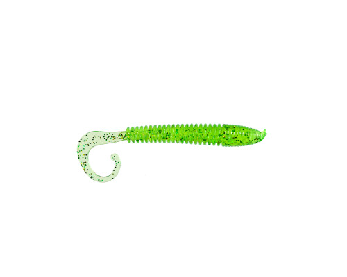 Приманка ZUB-MINOGA  90мм(3,5")-5шт, (цвет 351) шартрез с блестками