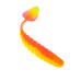 Приманка ZUB-SHAD 90мм(3,5")-5шт, (цвет 023) желтый верх-розовый низ