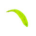 Приманка ZUB-MAGGOT SLIM 40мм(1,5")-12шт, (цвет 310) желтый с блестками