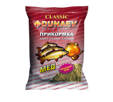 Прикормка "DUNAEV КЛАССИКА" 0.9кг Карп Мед