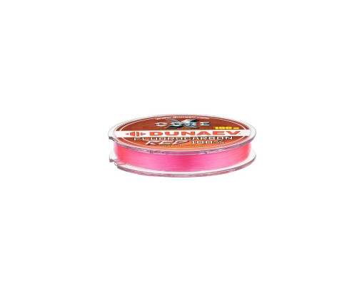 Леска Dunaev Fluorocarbon RED 0.117мм 100м