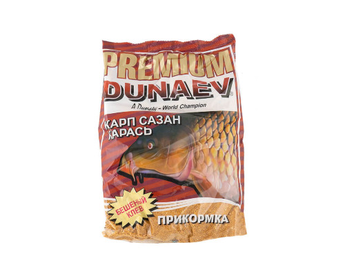 Прикормка "DUNAEV-PREMIUM" 1кг Карп-Сазан