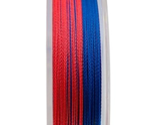 Шнур DUNAEV MULTICOLOR BRAID PE X4 150м 0,26мм