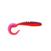 Приманка ZUB-TWIST 150мм(5.9")-4шт, (цвет 021) фиолетовый верх-красный низ