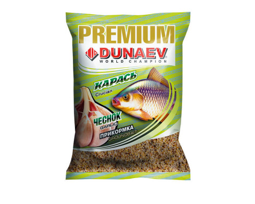Прикормка "DUNAEV-PREMIUM" 1кг Карась Чеснок