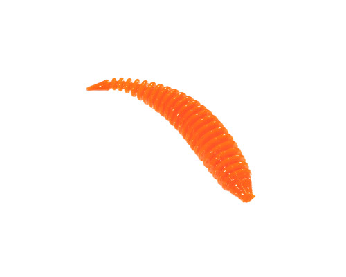 Приманка ZUB-MAGGOT SLIM 50мм(2")-10шт, (цвет 201) оранжевый