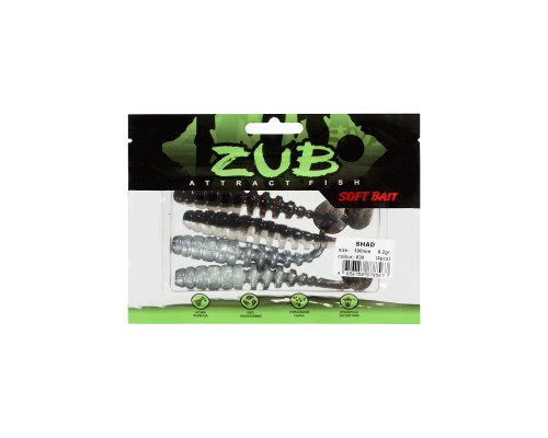 Приманка ZUB-SHAD 100мм(4
