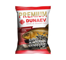 Прикормка "DUNAEV-PREMIUM" 1кг Карп-Сазан Жареная семечка