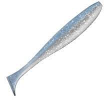 Приманка ZUB-IZI 140мм(5,5")-5шт, (Цвет 406) голубой верх - перламутр низ
