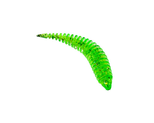 Приманка ZUB-MAGGOT SLIM 22мм(0,9")-20шт, (цвет 310) желтый с блестками