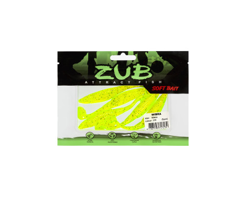Приманка ZUB-WIBRA  90мм(3,5