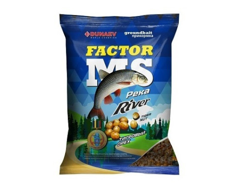 Прикормка "DUNAEV-MS FACTOR" 1кг Река тигровый орех
