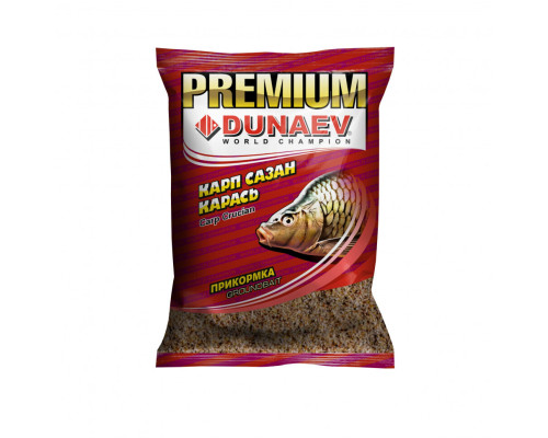 Прикормка "DUNAEV-PREMIUM" 1кг Карп-Сазан Палтус