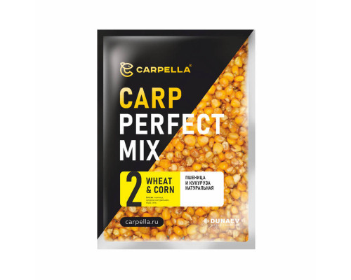 CARPELLA кукуруза натуральная с пшеницей 1кг, Микс №2