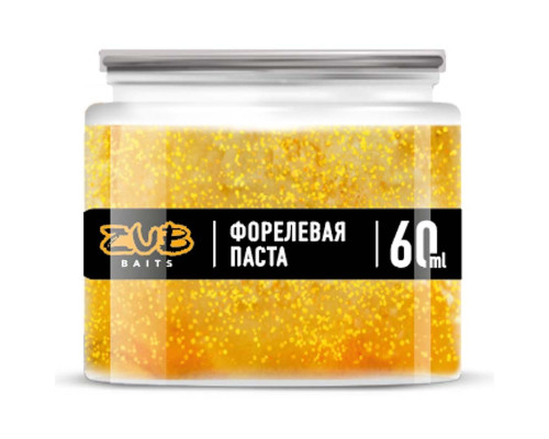 Паста ZUB 60мл Форель "Чеснок" оранжевая