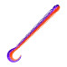 Приманка ZUB-WORM-ZANDER 108мм(4,3")-5шт, (цвет 021) фиолетовый верх -красный низ