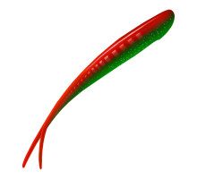 Приманка ZUB-HORDA SLAG 222мм(8,7")-2шт, (цвет 035) красный верх-зеленый низ