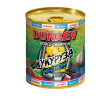 Добавка для прикормки металлобанка 320мл "Дунаев Кукуруза Чеснок"