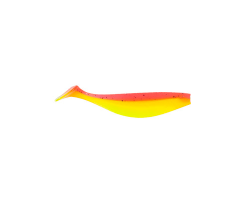 Приманка ZUB-PROVOCATOR 123мм(4,8")-5шт, (цвет 023) розовый верх-желтый низ