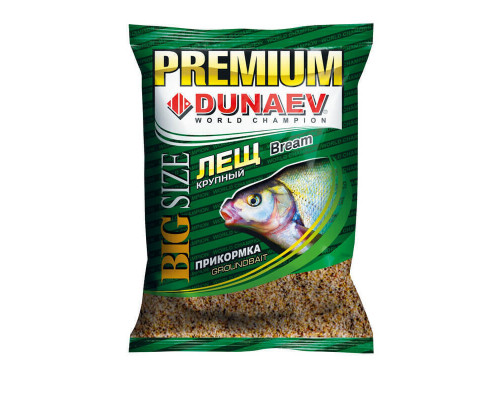 Прикормка "DUNAEV-PREMIUM" 1кг Лещ Крупная Фракция