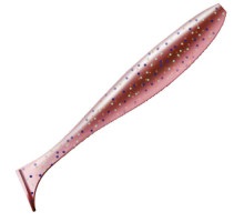 Приманка ZUB-IZI  86мм(3,4")-5шт, (цвет 504) красный с блестками