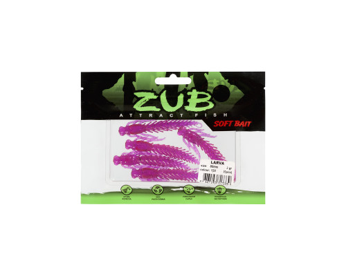 Приманка ZUB-LARVA  80мм(3,2