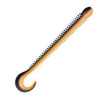 LSZ032	Приманка ZUB-WORM-ZANDER 135мм(5,3")-5шт, (цвет 034) черный верх-оранжевый низ