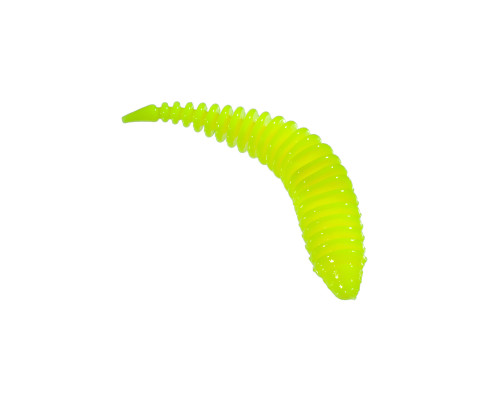 Приманка ZUB-MAGGOT SLIM 50мм(2")-10шт, (цвет 301) желтый