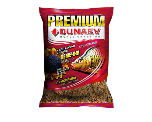 Прикормка "DUNAEV-PREMIUM" 1кг Карп-Сазан Жареный арахис
