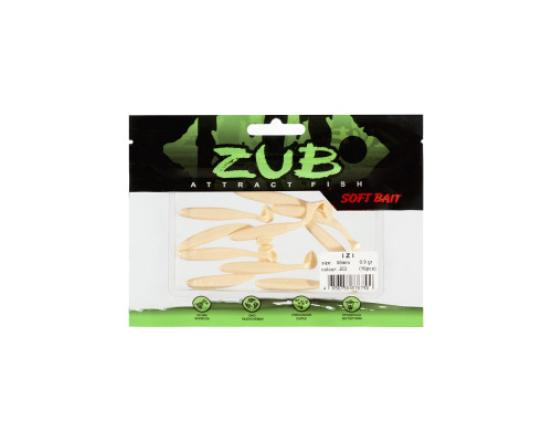 Приманка ZUB-IZI  50мм(2")-10шт, (цвет 303) телесный